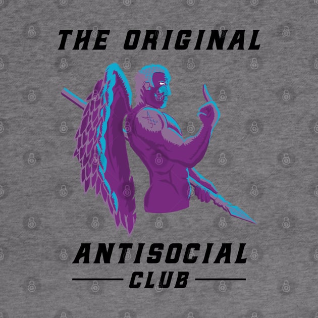 The Original Antisocial Club Lucifer Antisocial Angel by atomguy